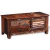 Reclaimed TV Hi-Fi Cabinet Side Cabinet Solid Wood