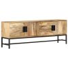 TV Cabinet 55.1"x11.8"x19.7" Solid Mango Wood