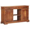 Sideboard 53.1"x13.8"x29.5" Solid Acacia Wood