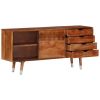 TV Cabinet 46.5"x11.8"x21.7" Solid Acacia Wood