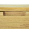 Coffee Table 31.5"x31.5"x15.7" Solid Teak