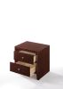 ACME Ilana Nightstand in Brown Cherry 20403