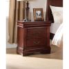 ACME Louis Philippe Nightstand in Cherry 23753