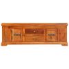 TV Cabinet 46.8"x11.8"x15.7" Solid Acacia Wood