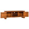 TV Cabinet 43.3"x11.8"x15.7" Solid Teak Wood