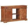 Sideboard 53.1"x13.8"x29.5" Solid Acacia Wood