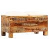 Storage Bench Solid Reclaimed Wood 31.5"x15.7"x15.7"