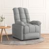 Recliner Light Grey Fabric