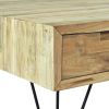 Coffee Table 31.5"x31.5"x15.7" Solid Teak