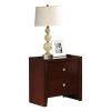 ACME Ilana Nightstand in Brown Cherry 20403