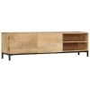 TV Cabinet 57.1"x11.8"x16.1" Solid Mango Wood