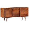 TV Cabinet 46.5"x11.8"x21.7" Solid Acacia Wood