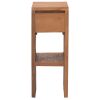 Bedside Cabinet 7.9"x13.8"x19.7" Solid Teak Wood