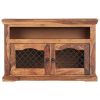 TV Cabinet 35.4"x11.8"x23.6" Solid Sheesham Wood