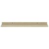 Wall Shelves 2 pcs Sonoma Oak 23.6"x3.5"x1.2"