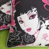 [Oriental Love] Cotton Decorative Pillow Cushion / Floor Cushion (19.7 by 19.7 inches)