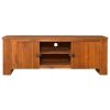 TV Cabinet 43.3"x11.8"x15.7" Solid Teak Wood