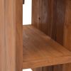 Bedside Cabinet 7.9"x13.8"x19.7" Solid Teak Wood