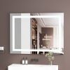 Bathroom Vanity LED Lighted Mirror-32x40in