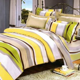 Blancho Bedding - [Springtime] Luxury 5PC Comforter Set Combo 300GSM (Full Size)