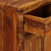 Bedside Cabinet 2 pcs 15.7"x11.8"x19.7" Solid Sheesham Wood