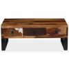 Coffee Table Solid Sheesham Wood 35.4"x19.7"x13.8"