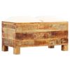 Storage Bench Solid Reclaimed Wood 31.5"x15.7"x15.7"