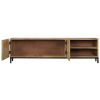 TV Cabinet 57.1"x11.8"x16.1" Solid Mango Wood