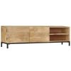 TV Cabinet 57.1"x11.8"x16.1" Solid Mango Wood