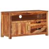 TV Cabinet 35.4"x13.6"x19.7" Solid Wood Acacia