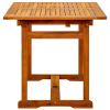 Garden Dining Table (47.2"-66.9")x31.5"x29.5" Solid Acacia Wood