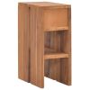 Bedside Cabinet 7.9"x13.8"x19.7" Solid Teak Wood