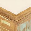 Storage Bench Solid Reclaimed Wood 31.5"x15.7"x15.7"