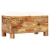 Storage Bench Solid Reclaimed Wood 31.5"x15.7"x15.7"