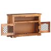 TV Cabinet 35.4"x11.8"x23.6" Solid Sheesham Wood