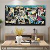 Handmade Guernica By Pablo Picasso Colourful Paintings Reproduction Art New Version Famous Canvas Wall Art Pablo Picasso Frameless Only Canvas