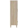 Highboard Sonoma Oak 27.6"x12.2"x45.3" Engineered Wood