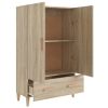 Highboard Sonoma Oak 27.6"x12.2"x45.3" Engineered Wood